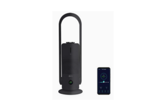 djive ARC Humidifer 2in1 luftfuktare, luftrenare och tyst fläkt, HEPA 14